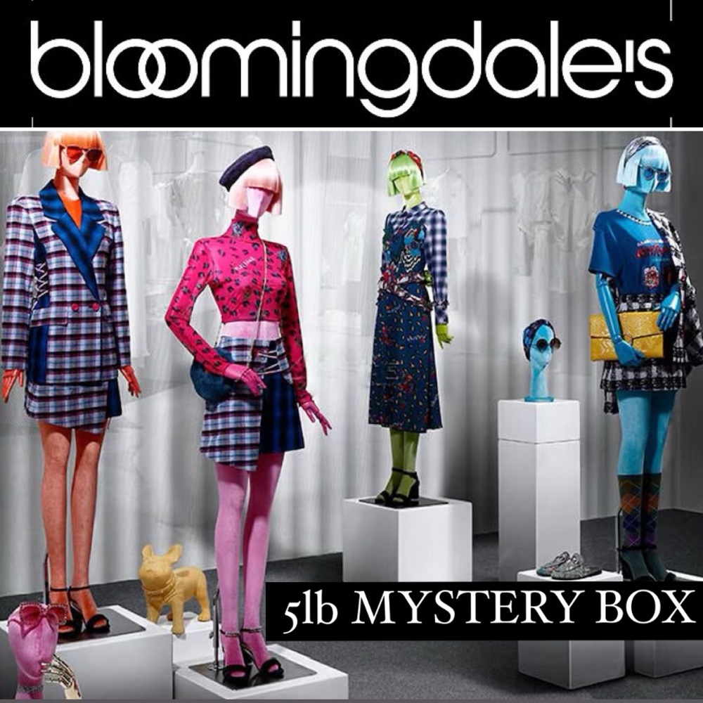 Bloomingdale’s Mystery Box! Surprise Reseller bulk lot 5lbs